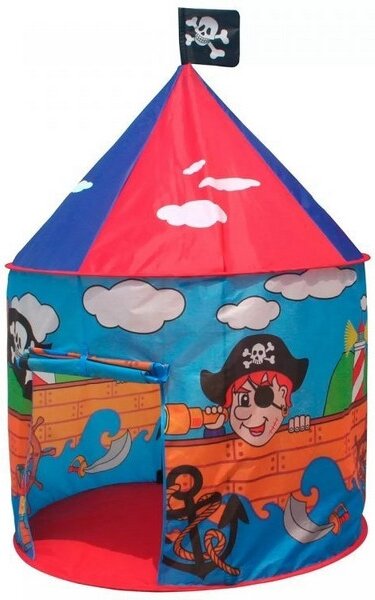 Cort de joaca pentru copii, model pirati cu ilustratii grafice