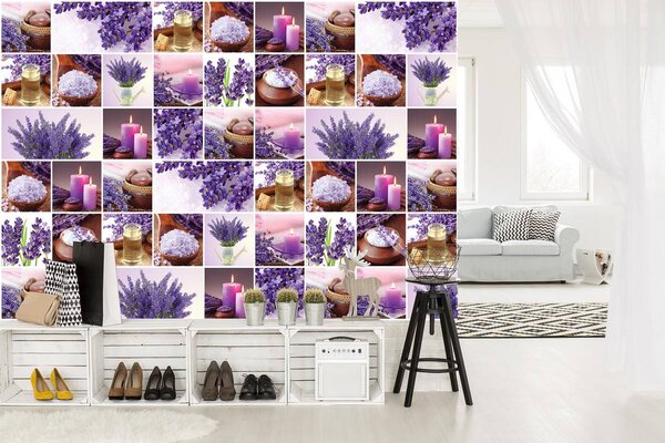 Fototapet - Lavanda - colaj (152,5x104 cm)