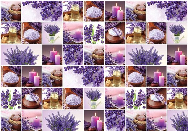 Fototapet - Lavanda - colaj (152,5x104 cm)