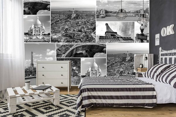 Fototapet - Monumentele Parisului (152,5x104 cm)