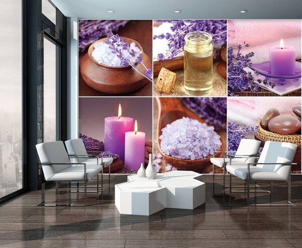 Fototapet - Lavanda - colaj (152,5x104 cm)