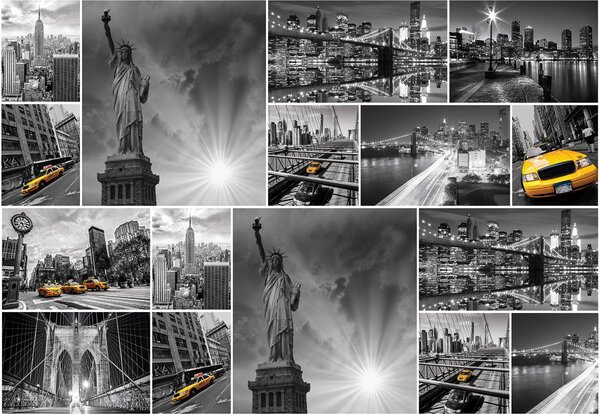 Fototapet - New York - colaj (152,5x104 cm)