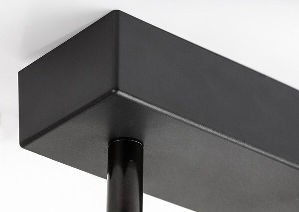 Rabalux Aberama lampă de tavan 2x10 W negru 73002