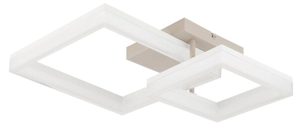 Globo 48047D - Plafonieră LED ZARA LED/24W/230V 3000K 46,5x62,5 cm