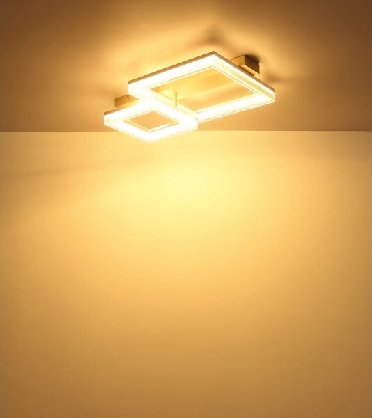 Globo 48047D1 - Plafonieră LED ZARA LED/24W/230V 3000K 33x53 cm