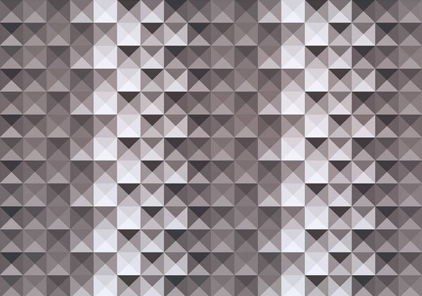 Fototapet - Cuburi gri (254x184 cm)