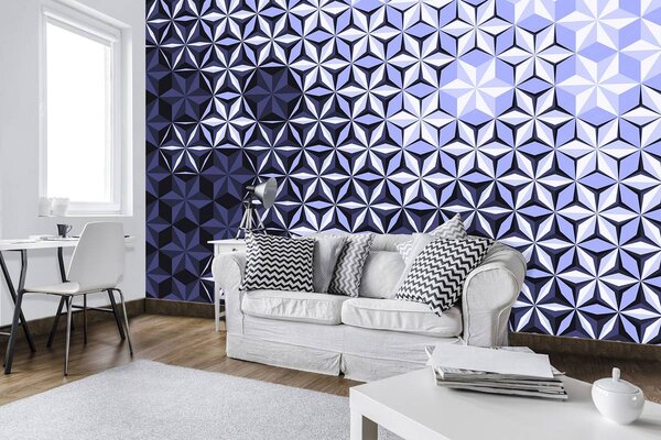 Fototapet - Mozaic violet (152,5x104 cm)