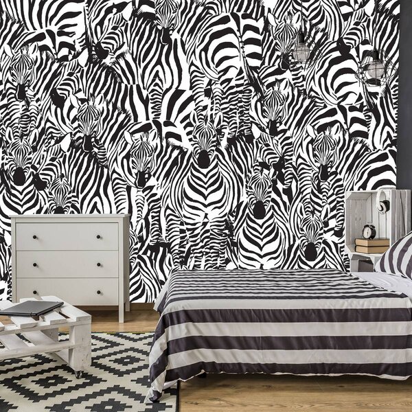 Fototapet - Zebra (254x184 cm)