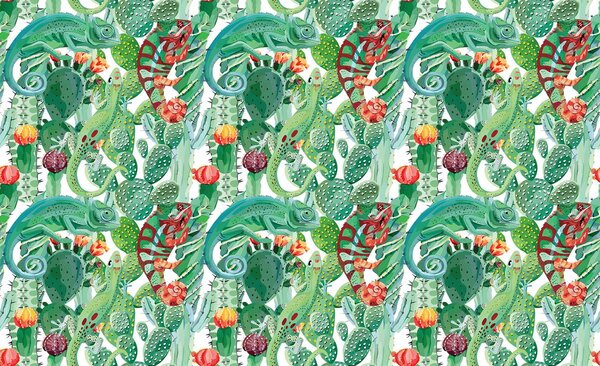 Fototapet - Cameleon (254x184 cm)