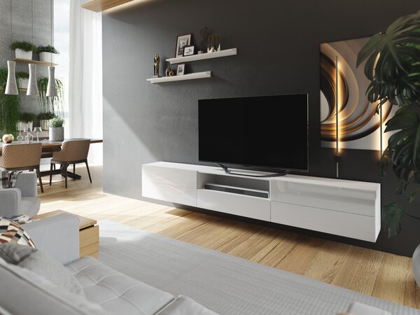 Mobilier living Berny 28 (alb + alb lucios). 1036090