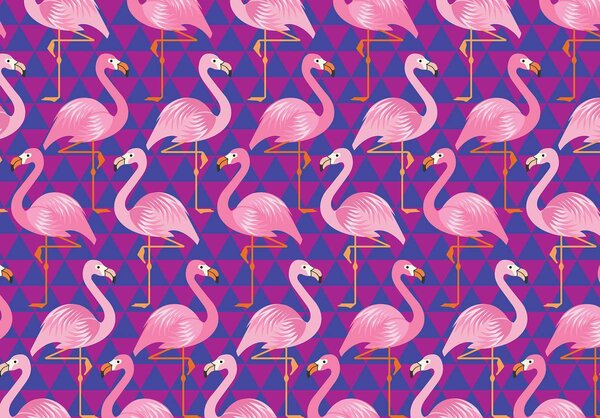Fototapet - Flamingo (152,5x104 cm)
