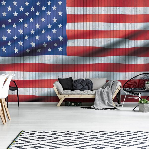 Fototapet - Steagul american (152,5x104 cm)