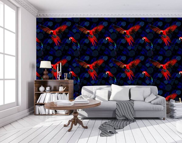 Fototapet - Papagal (254x184 cm)