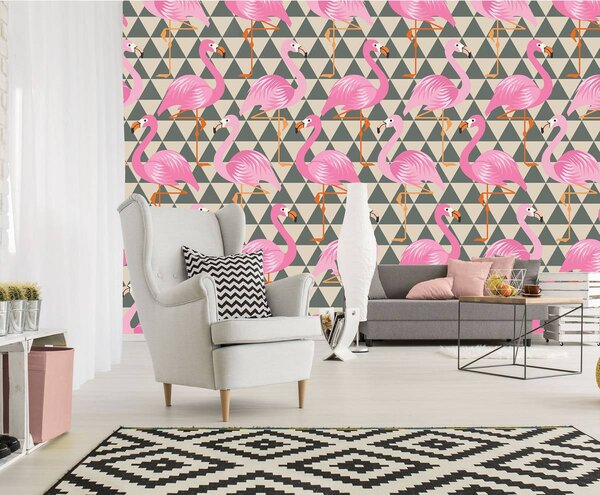 Fototapet - Flamingo (152,5x104 cm)