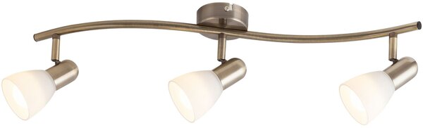 Rabalux Soma lampă de tavan 3x40 W alb-maro 6308