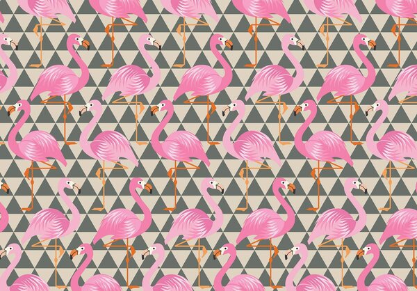Fototapet - Flamingo (152,5x104 cm)