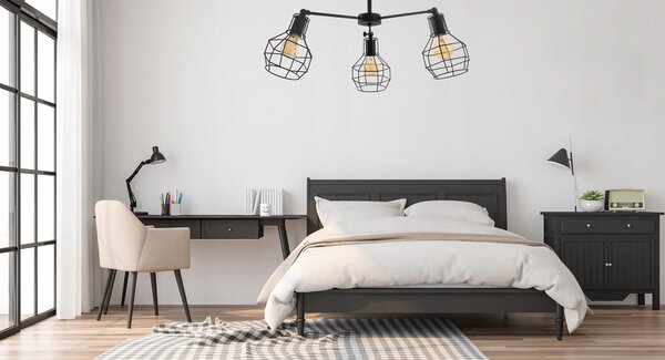 Lampă suspendată de tavan metalica Loft APP734-3C