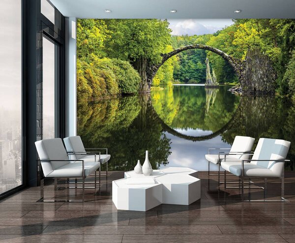 Fototapet - Pod - reflexie (254x184 cm)