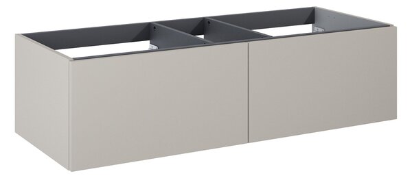 Elita Look Slim dulap 120x44.9x31.8 cm sub chiuveta pe perete bej RE081204027020