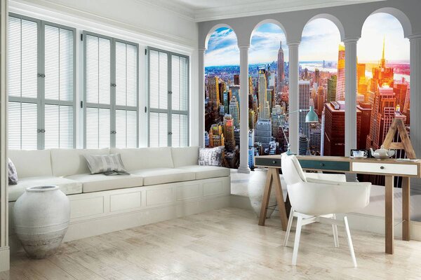 Fototapet - Privire srpe New York City (254x184 cm)