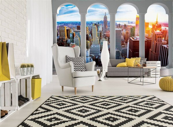 Fototapet - Privire srpe New York City (254x184 cm)