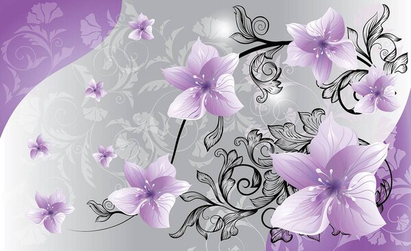 Fototapet - Flori (254x184 cm)