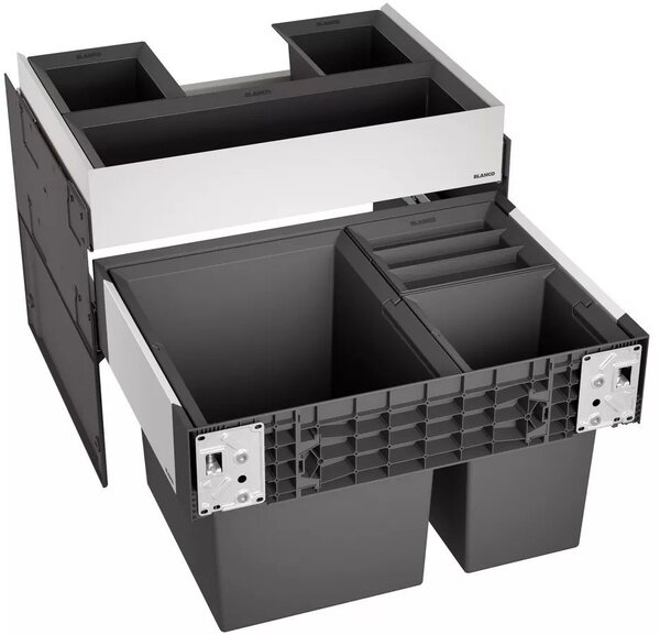 Blanco Select II sortare deșeuri 46 l negru 526210