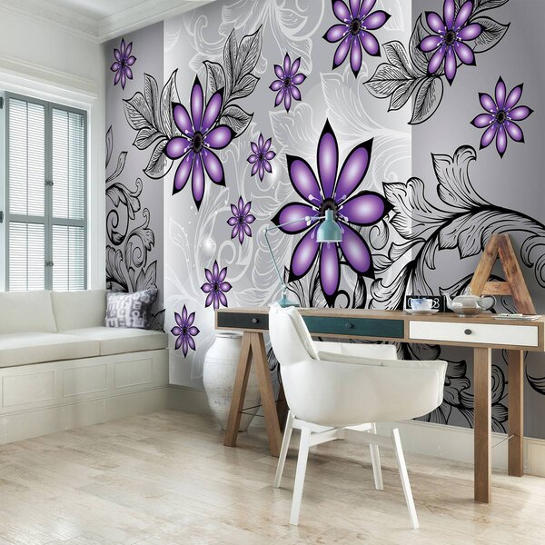 Fototapet - Flori (254x184 cm)