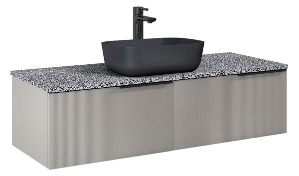 Elita Soho Slim dulap 120x45.3x31.8 cm sub chiuveta pe perete bej RE081204047020
