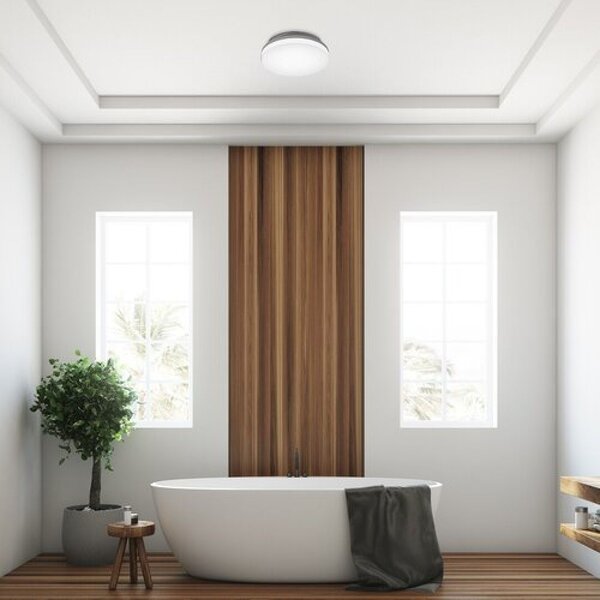 Rabalux Zenon plafoniera de exterior 1x18 W alb 2697