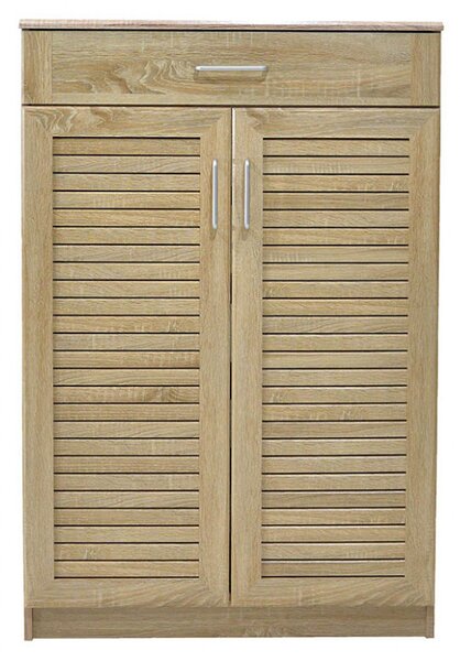 Dulap Pantofi Model Lilith, Stejar sonoma, 80x37x123 cm