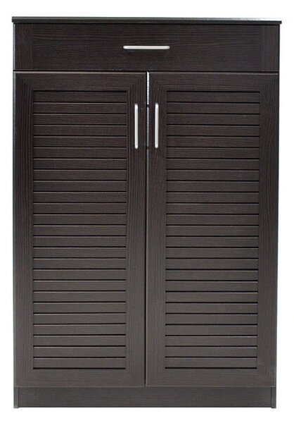 Dulap Pantofi Model Lilith, Wenge, 80x37x123 cm