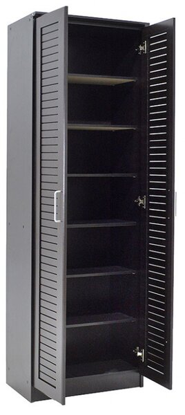 Dulap Pantofi Model Lilith, Wenge, 60x37x183 cm