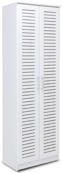 Dulap Pantofi Sante 21 Perechi Alb 60x37x183 cm