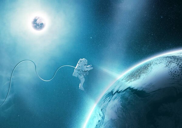 Fototapet - Astronaut (152,5x104 cm)