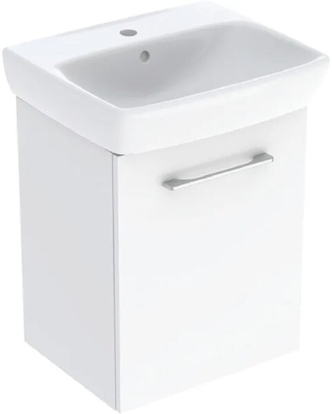 Geberit Selnova Square lavoar cu dulap 50 cm alb 502.750.00.1