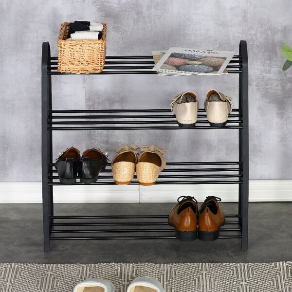 Suport pantofi Model Moses, Negru, 62x20x62 cm