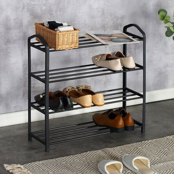 Suport pantofi Model Moses, Negru, 62x20x62 cm
