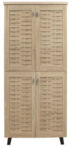 Dulap Pantofi Model Zion, Stejar sonoma, 78x40x170.5 cm