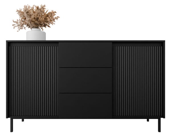 Comodă Somkera 2D3SZ (Negru) . 1103679