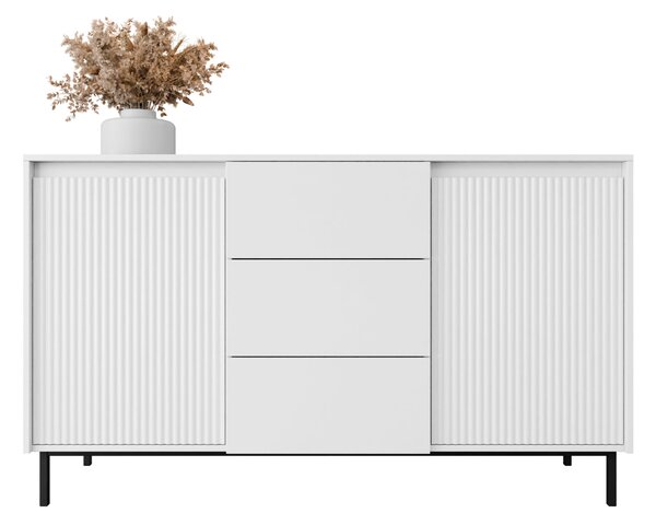 Comodă Somkera 2D3SZ (Alb + Negru) . 1103678