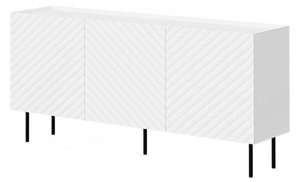 Dulap Grotzi 165 3D (Alb + Negru) . 1105920