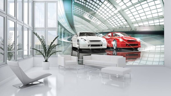 Fototapet - Autosalon luxos (152,5x104 cm)