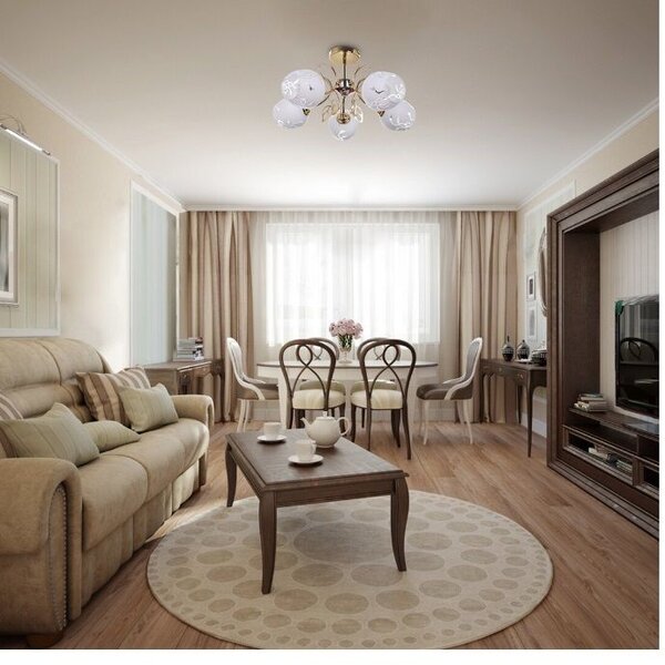 Rabalux Fauna lampă de tavan 5x40 W auriu 5099
