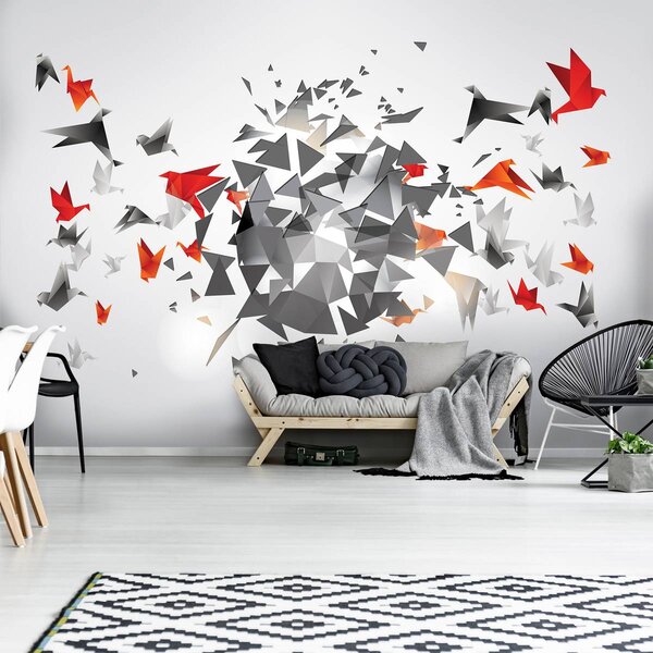 Fototapet - Origami (254x184 cm)