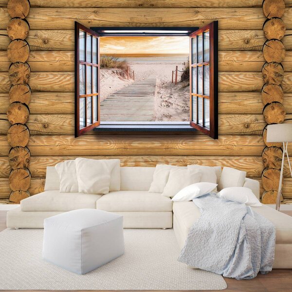Fototapet - Privire spre plaja (152,5x104 cm)