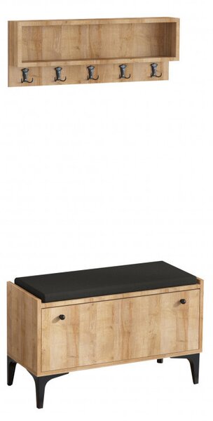 Dulap Pantofi Model Knox, Stejar