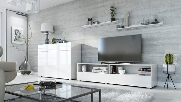 Mobilier living Berny 47 (alb + alb lucios). 1041470