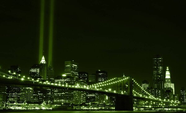Fototapet - New York Brooklyn Bridge City (152,5x104 cm)