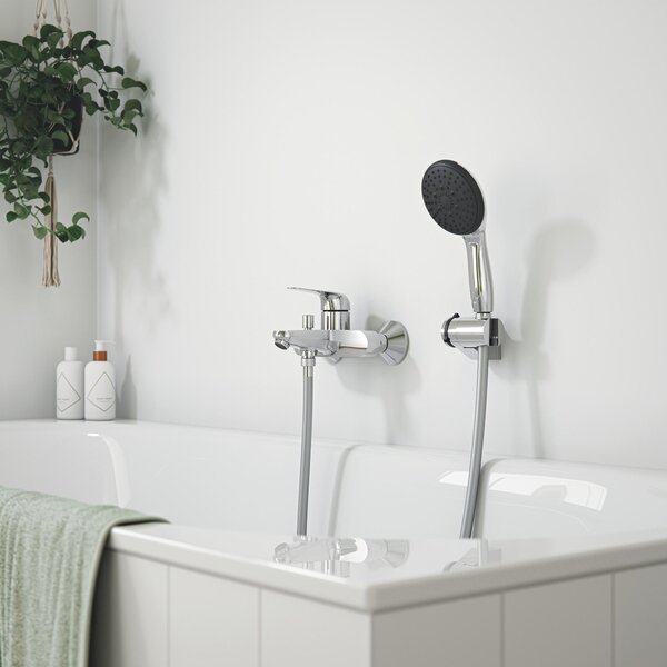 Grohe Swift baterie cadă-duș perete crom 24335001